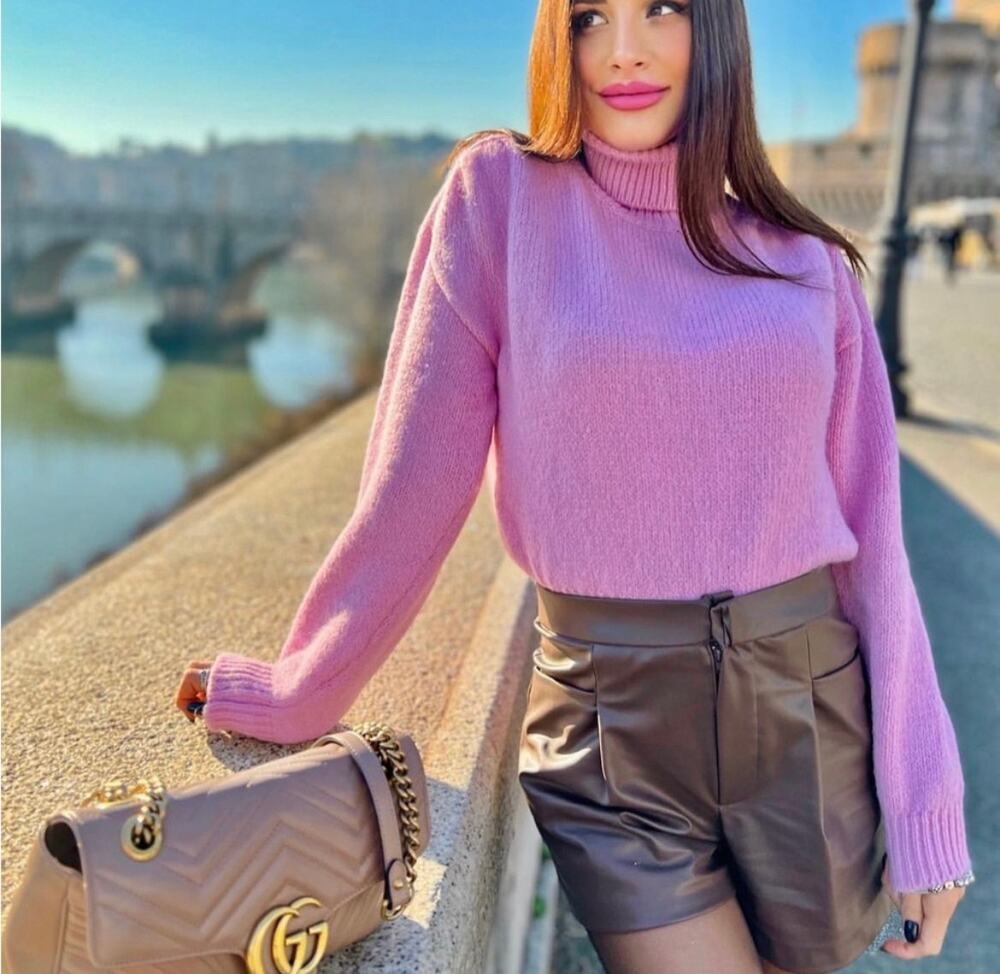 Zara blogger favorite faux Leather shorts